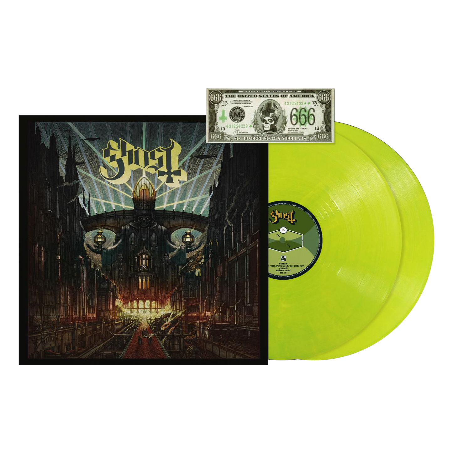 Ghost (Meliora 10th Anni. Deluxe) 2xSurge Green Vinyl