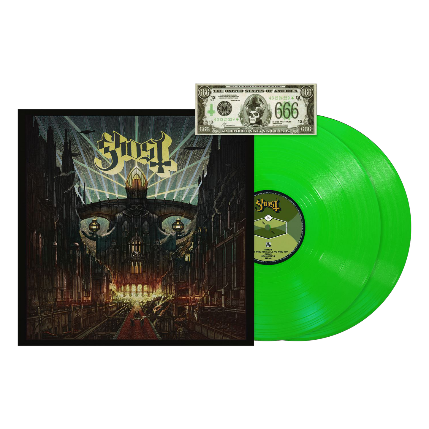 Ghost (Meliora 10th Anni. Deluxe) 2xNeon Green Vinyl