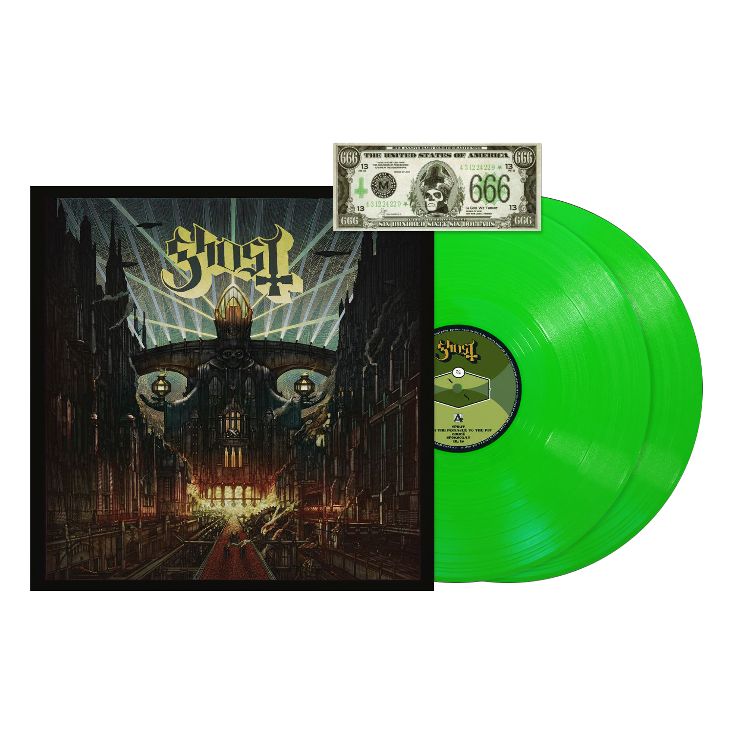 Ghost (Meliora 10th Anni. Deluxe) 2xNeon Green Vinyl